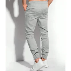 Men's Sweatpants Joggers Trousers Pocket Drawstring Elastic Waist Plain Comfort Sports Outdoor Daily Fashion Casual Black Light Green Micro-elastic