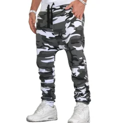 Men's Sweatpants Joggers Trousers Pants Trousers Drawstring Elastic Waistband Camouflage Breathable Soft Sports & Outdoor Daily Cotton Casual / Sporty Yellow camouflage Green camouflage