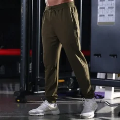 Men's Sweatpants Running Pants Track Pants Pocket Drawstring Elastic Waistband Pants / Trousers Outdoor Sports & Outdoor Athletic Fall Cotton Breathable Soft Marathon Running Workout Tailored Fit