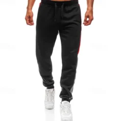 Men's Sweatpants Running Pants Track Pants Pocket Elastic Waistband Pants / Trousers Outdoor Sports & Outdoor Athletic Fall Quick Dry Lightweight Soft Marathon Running Workout Tailored Fit Sportswear
