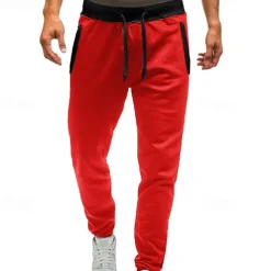Men's Sweatpants Running Pants Track Pants Pocket Elastic Waistband Pants / Trousers Outdoor Sports & Outdoor Athletic Quick Dry Lightweight Soft Marathon Running Workout Tailored Fit Sportswear