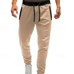 Men's Sweatpants Running Pants Track Pants Pocket Elastic Waistband Pants / Trousers Outdoor Sports & Outdoor Athletic Quick Dry Lightweight Soft Marathon Running Workout Tailored Fit Sportswear
