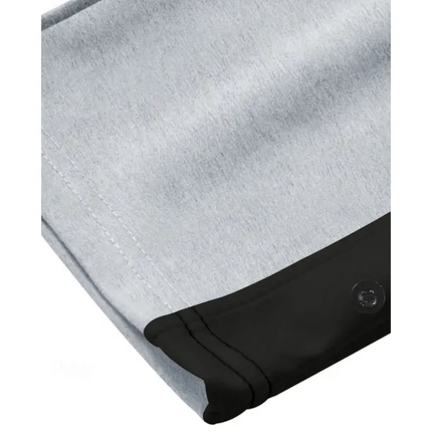 Men's Sweatpants Wide Leg Sweatpants Trousers Pocket Drawstring Elastic Waist Color Block Comfort Sports Outdoor Daily Fashion Casual Black White Micro-elastic