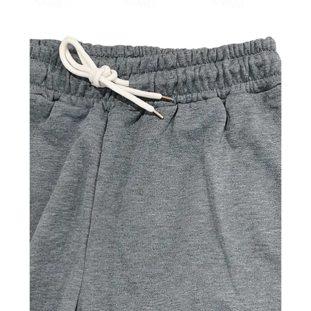 Men's Sweatpants Wide Leg Sweatpants Trousers Patchwork Pocket Drawstring Color Block Comfort Sports Outdoor Daily Fashion Casual Black Red Micro-elastic