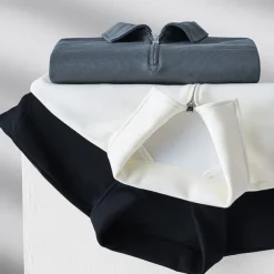 Men's Sweatshirt Quarter Zip Sweatshirt Black White Dark Gray Polo Collar Plain Zipper Pocket Sports & Outdoor Casual Daily Designer Sportswear Basic Spring Fall Clothing Apparel Hoodies Sweatshirts