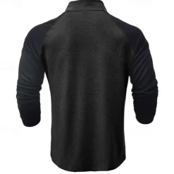 Men's Sweatshirt Quarter Zip Sweatshirt White Red Royal Blue Blue Green Half Zip Color Block Patchwork Sports & Outdoor Daily Holiday Streetwear Basic Casual Spring & Fall Clothing Apparel Hoodies