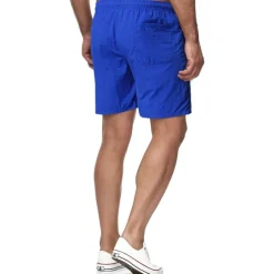 Men's Swim Shorts Swim Trunks Board Shorts Beach Shorts Running Shorts Drawstring Elastic Waist Plain Print Quick Dry Outdoor Short Casual Beach Cotton Blend Shorts Casual / Sporty Green Black