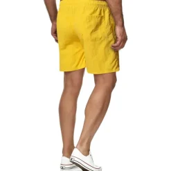 Men's Swim Shorts Swim Trunks Board Shorts Beach Shorts Running Shorts Drawstring Elastic Waist Plain Print Quick Dry Outdoor Short Casual Beach Cotton Blend Shorts Casual / Sporty Green Black