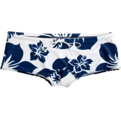 Men's Swim Shorts Swimwear Swim Briefs Print Graphic Prints Flower / Floral Breathable Soft Outdoor Casual Daily Hawaiian Stylish Black White Micro-elastic