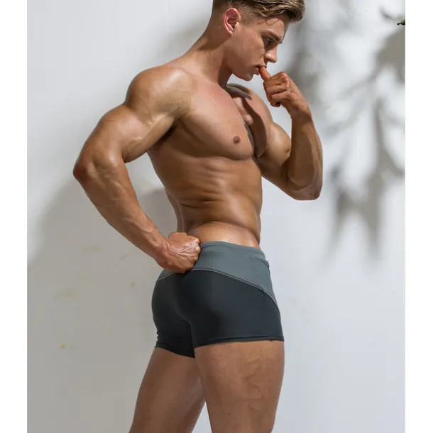 Men's Swim Trunks Swim Shorts Quick Dry Lightweight Board Shorts Bathing Suit Drawstring Swimming Surfing Beach Water Sports Patchwork Summer