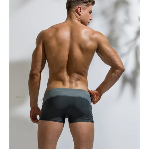 Men's Swim Trunks Swim Shorts Quick Dry Lightweight Board Shorts Bathing Suit Drawstring Swimming Surfing Beach Water Sports Patchwork Summer