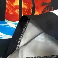 Men's Swim Trunks Swim Shorts Board Shorts Bottoms Drawstring with Pockets Swimming Surfing Beach Water Sports Tropical Printed Summer Spring