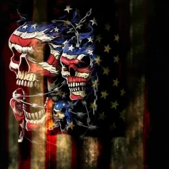 Men's Swim Trunks Swim Shorts 4-Way Stretch Fabric Board Shorts Bottoms Drawstring with Pockets Swimming Surfing Beach Water Sports Printed National Flag Summer Spring