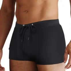 Men's Swim Trunks Swim Shorts Swimwear Bottoms Drawstring Swimming Surfing Beach Water Sports Solid Colored Summer Spring