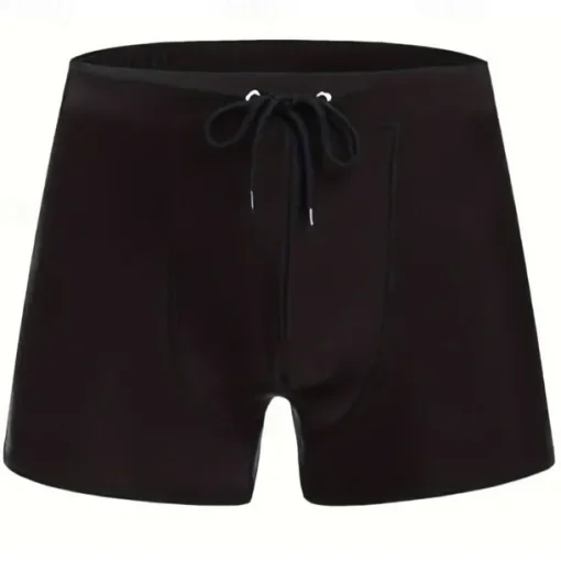 Men's Swim Trunks Swim Shorts Swimwear Bottoms Drawstring Swimming Surfing Beach Water Sports Solid Colored Summer Spring