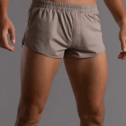 Men's Swim Trunks Swim Shorts Board Shorts 3 inch Shorts Short Shorts Elastic Waist Solid Color Comfort Breathable Short Sports Outdoor Daily Bathing Stylish Casual / Sporty Black Blue Micro-elastic