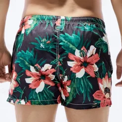 Men's Swim Trunks Swim Shorts Quick Dry Lightweight Board Shorts Bathing Suit with Pockets Drawstring Swimming Surfing Beach Water Sports Stripes Summer