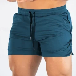 Men's Swim Trunks Swim Shorts Quick Dry Lightweight Board Shorts Bathing Suit with Pockets Drawstring Swimming Surfing Beach Water Sports Solid Colored Summer