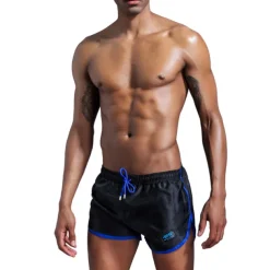 Men's Swim Trunks Swim Shorts Quick Dry Board Shorts Bathing Suit Drawstring 2 in 1 Swimming Surfing Beach Water Sports Solid Colored Summer