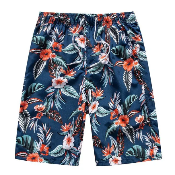 Men's Swim Trunks Swim Shorts Quick Dry Lightweight Board Shorts Bathing Suit with Pockets Drawstring Swimming Surfing Water Sports Printed Summer