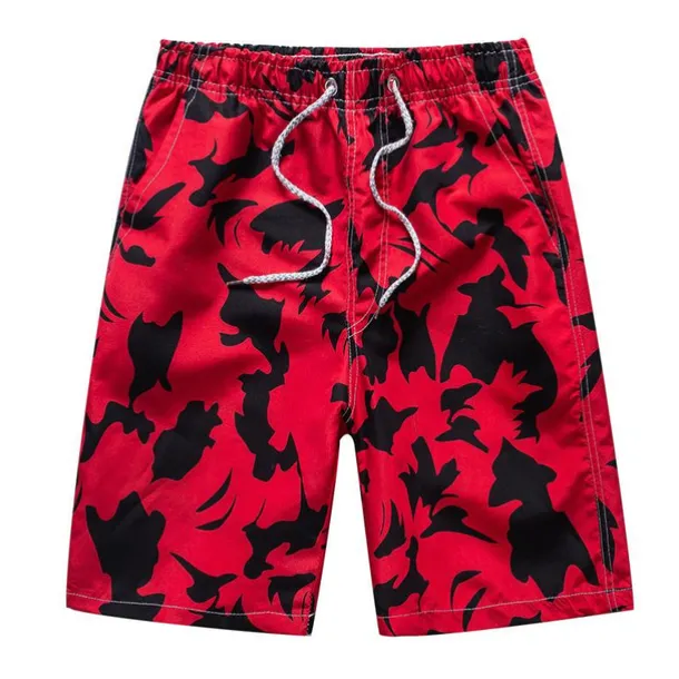 Men's Swim Trunks Swim Shorts Quick Dry Lightweight Board Shorts Bathing Suit with Pockets Drawstring Swimming Surfing Water Sports Printed Summer