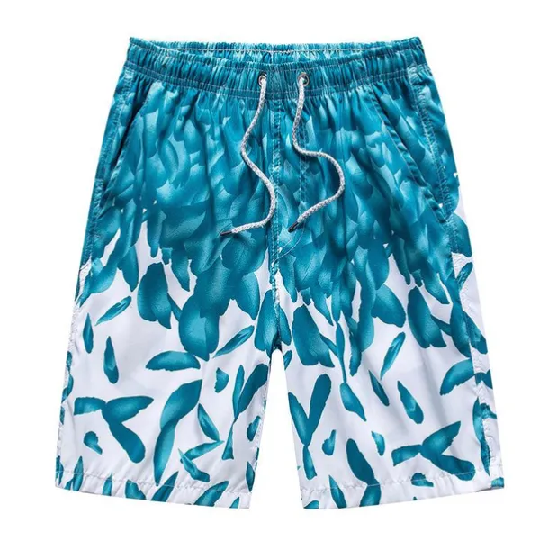 Men's Swim Trunks Swim Shorts Quick Dry Lightweight Board Shorts Bathing Suit with Pockets Drawstring Swimming Surfing Water Sports Printed Summer