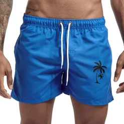 Men's Swim Trunks Swim Shorts Board Shorts Bathing Suit Drawstring Mesh Lining with Pockets Swimming Surfing Beach Water Sports Printed Summer Spring