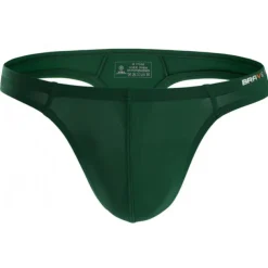 Men's Swimwear Swim Briefs Swim Thong Elastic Waist Plain Breathable Soft Outdoor Casual Daily Hawaiian Stylish Black White Micro-elastic