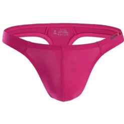 Men's Swimwear Swim Briefs Swim Thong Elastic Waist Plain Breathable Soft Outdoor Casual Daily Hawaiian Stylish Black White Micro-elastic