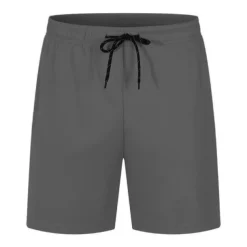 Men's Swimwear Swim Shorts Swim Trunks Plain Comfort Breathable Outdoor Daily Going out Fashion Casual Black White