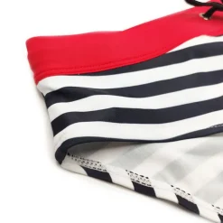 Men's Swimwear Swim Shorts Shorts Swim Briefs Print Stripe Comfort Breathable Outdoor Daily Going out Sports Hawaiian Black Red