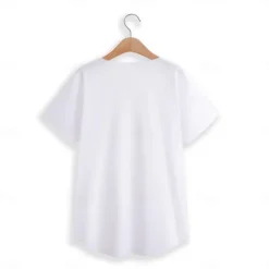 Men's T Shirt Casual Style Short Sleeve Crew Neck Summer Plain Fashion Designer Casual Classic Street Sports Holiday Black White Pink Top Tee for Men