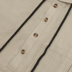 Men's T Shirt Henley Shirt Tee Short Sleeve Shirt Short Sleeve Hooded Summer Spring Plain Fashion Designer Basic Buttons Vacation Street Going out Black White Yellow Top Tee for Men