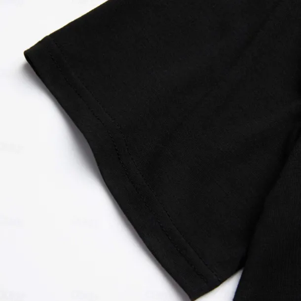 Men's T Shirt Short Sleeve V Neck Summer Plain Sports Fashion Lightweight Vacation Casual Holiday Black White Red Top Tee for Men