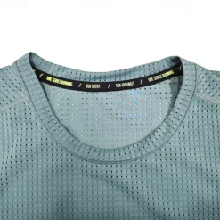 Men's T shirt Short Sleeve Crew Neck Tee Tshirt Muscle T-Shirt Short Sleeve Shirt Outdoor Quick Dry Workout Soft Sweat wicking Polyester Dark Grey Black White Gym Climbing Camping / Hiking / Caving