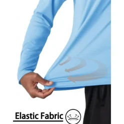 Men's T Shirt Sun Protection T-shirts Long Sleeve Crew Neck Summer Spring & Fall Solid Color Active Crewneck Outdoor Casual Athleisure Dark Grey Navy Black Top Tee for Men