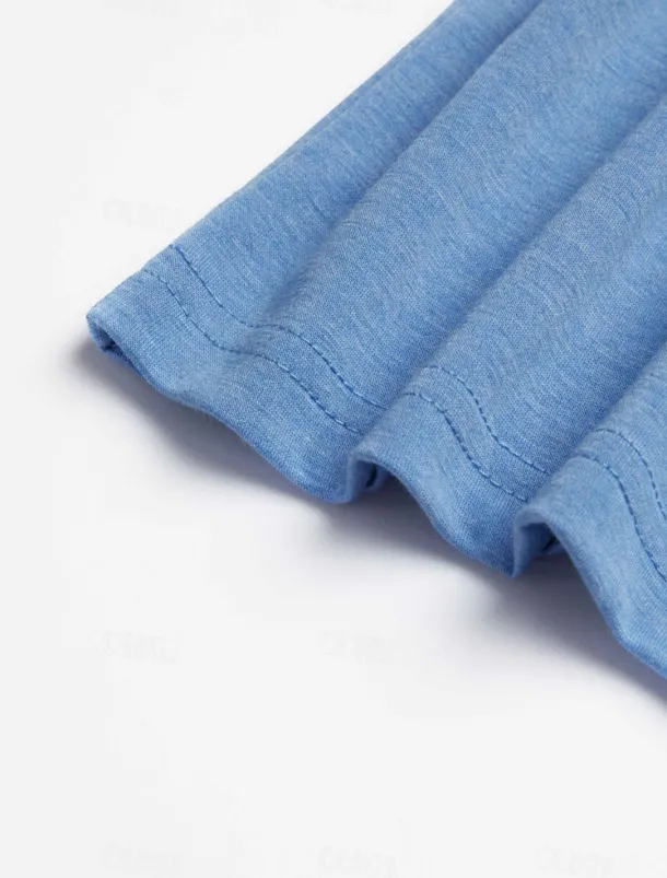 Men's T shirt Tee Henley Shirt Tee Top Plain Henley Street Vacation Short Sleeves Clothing Apparel Fashion Designer Basic