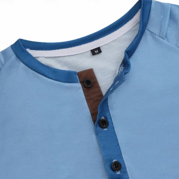 Men's T shirt Tee Tee Top Plain Slim Pleated Standing Collar Street Vacation Short Sleeves Lace up Clothing Apparel Fashion Designer Basic