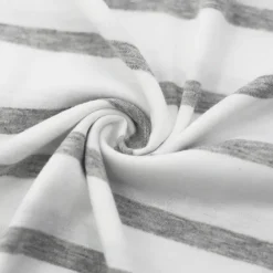 Men's T Shirt Tee Top Short Sleeves Crew Neck Summer Striped Fashion Designer Basic Front Pocket Vacation Street Going out Black Red Navy Blue Top Tee for Men