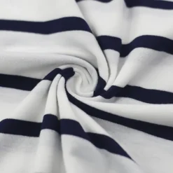 Men's T Shirt Tee Top Short Sleeves Crew Neck Summer Striped Fashion Designer Basic Front Pocket Vacation Street Going out Black Red Navy Blue Top Tee for Men