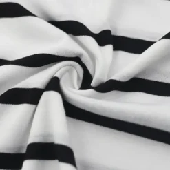 Men's T Shirt Tee Top Short Sleeves Crew Neck Summer Striped Fashion Designer Basic Front Pocket Vacation Street Going out Black Red Navy Blue Top Tee for Men