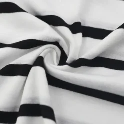 Men's T Shirt Tee Top Short Sleeves Crew Neck Summer Striped Fashion Designer Basic Front Pocket Vacation Street Going out Black Red Light Gray Top Tee for Men