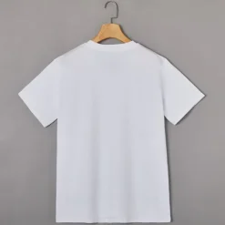 Men's T Shirt Tee Top Short Sleeves V Neck Summer Solid Color Plain Designer Basic Modern Contemporary Classic Style Vacation Street Going out Black White Red Top Tee for Men