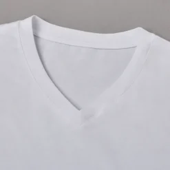 Men's T Shirt Tee Top Short Sleeves V Neck Summer Solid Color Plain Designer Basic Modern Contemporary Classic Style Vacation Street Going out Black White Red Top Tee for Men