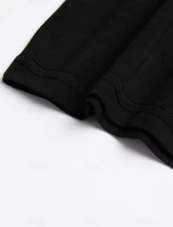 Men's T Shirt Tee Top Short Sleeves V Neck Summer Plain Designer Basic Modern Contemporary Classic Style Vacation Street Going out Black White Pink Top Tee for Men