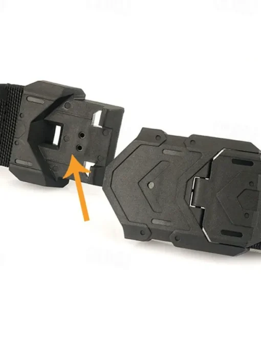 Men's Tactical Belt Magnetic Buckle Belt Waist Belt Black Blue Nylon Durable Adjustable Plain Outdoor Daily