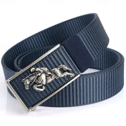 Men's Tactical Belt Nylon Web Work Belt Black Kakhi Nylon Plain Daily Wear Going out Weekend