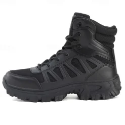 Men's Tactical Combat Boots with Rugged Non-Slip Soles – Durable and Breathable Military-Style Footwear for Hiking, Work, and Outdoor Activities