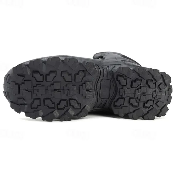 Men's Tactical Combat Boots with Rugged Non-Slip Soles – Durable and Breathable Military-Style Footwear for Hiking, Work, and Outdoor Activities