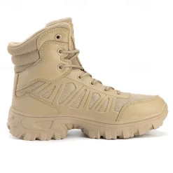 Men's Tactical Combat Boots with Rugged Non-Slip Soles – Durable and Breathable Military-Style Footwear for Hiking, Work, and Outdoor Activities